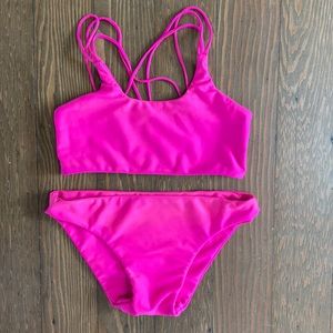 Mikoh mini 2 piece bikini swimsuit girls XL